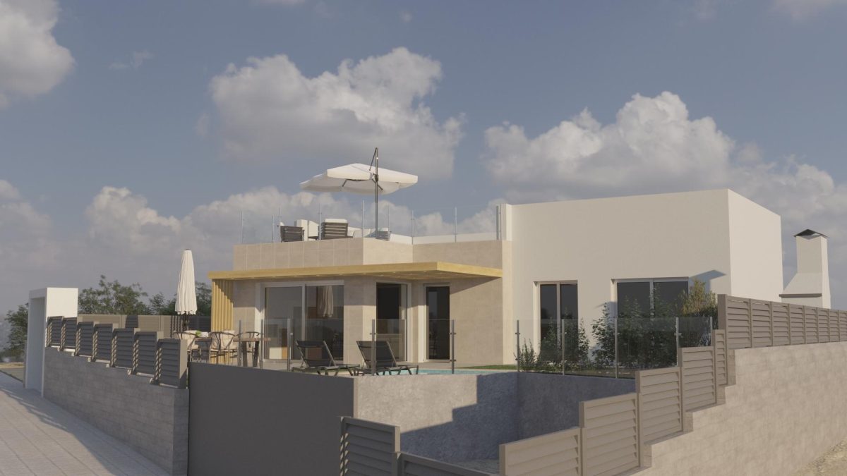 Moderna Villa en Polop con Piscina Privada — Foto 25