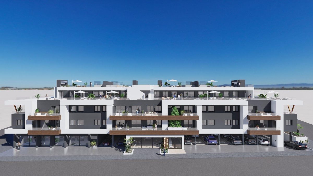 Atractiva Planta Baja en Benijofar con Amplia Terraza y Piscina Comunitaria — Foto 7