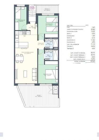 Bonito apartamento de lujo en Benijofar (Alicante) — Foto 23
