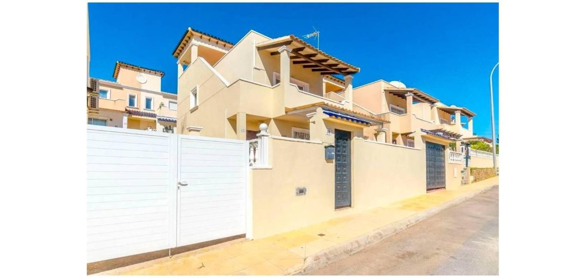 Chalet independiente con solárium y vistas panorámicas en El Galán – Las Filipinas, Orihuela Costa — Foto 1