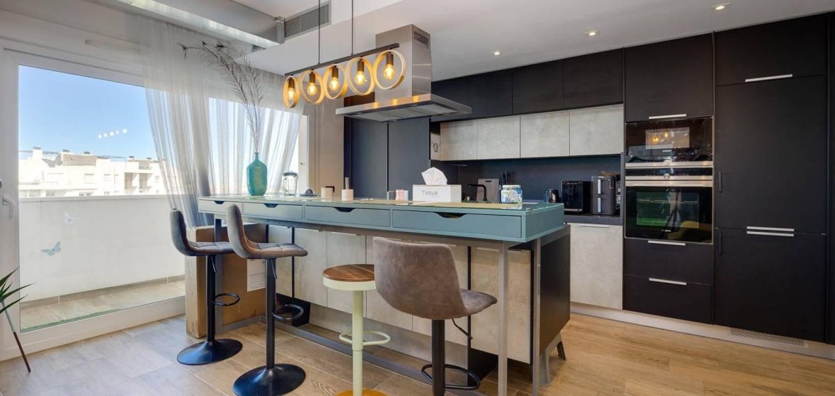 Ático de 3 dormitorios con vistas al mar y gran solárium en Punta Prima — Foto 10