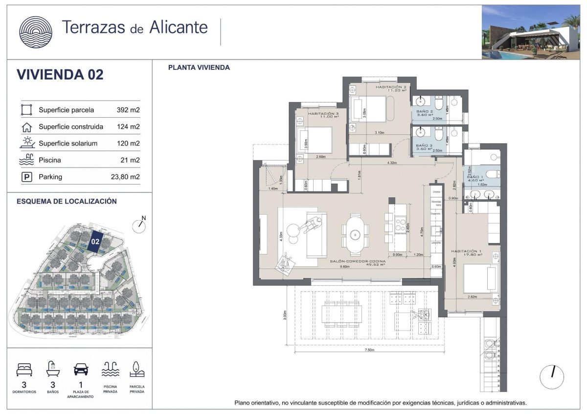 Bonita villa en Muchamiel, Alicante — Foto 5